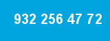932 256 47 72 932 256 47 72